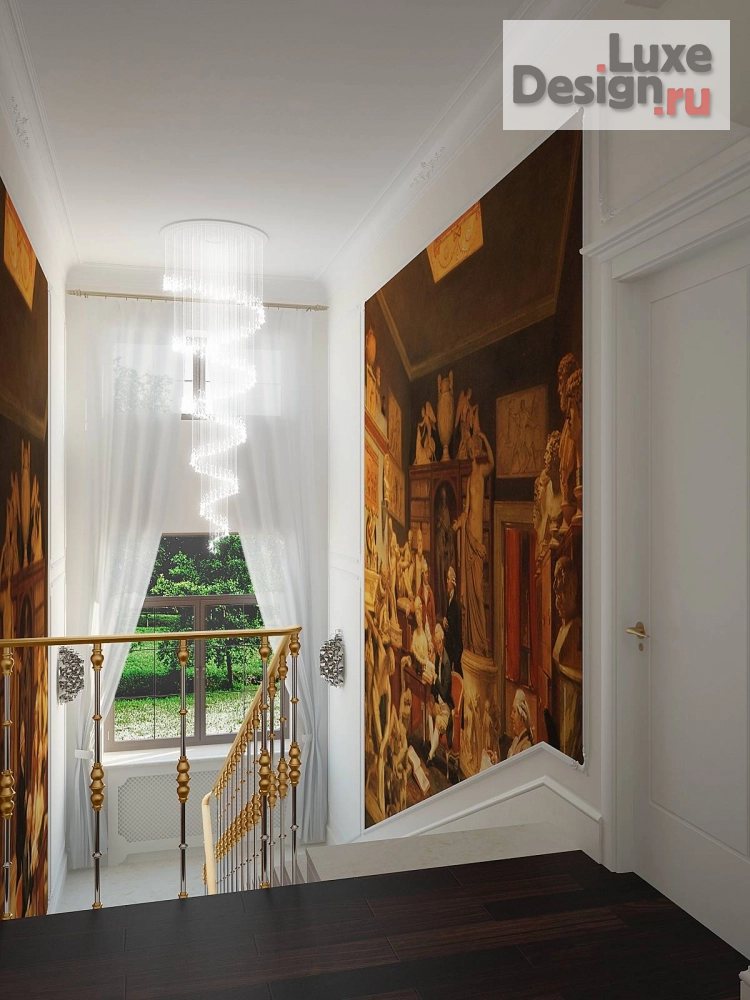 Дизайн интерьера коттеджа "Классический загородный дом "Березки -2"" (фото 23)
