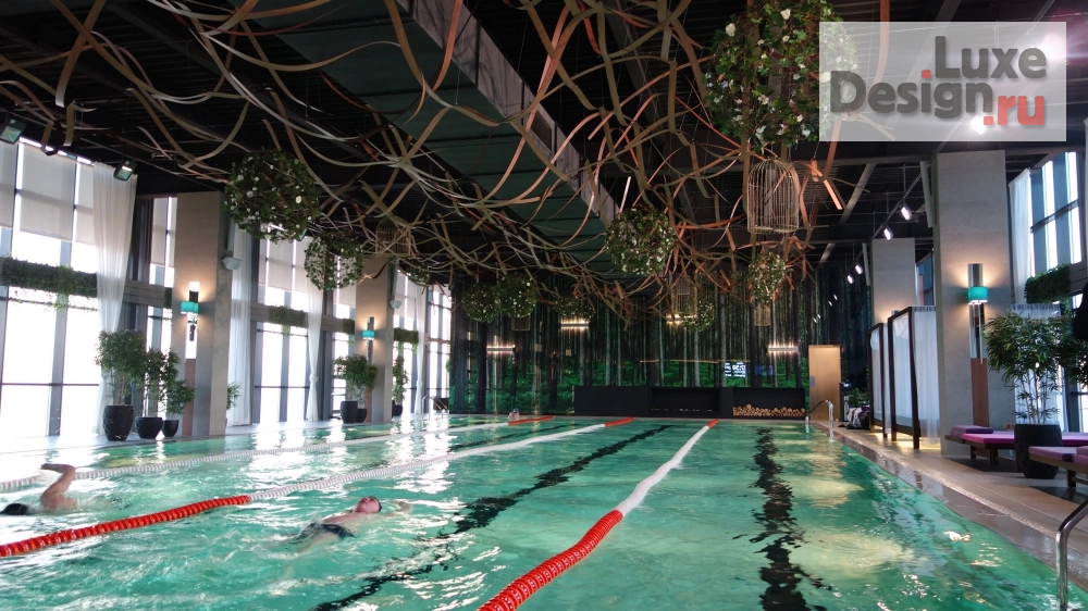 Дизайн интерьера оздоровительного комплекса "SPORT&SPA BALANCE фитнес центр на высоте" (фото 13)