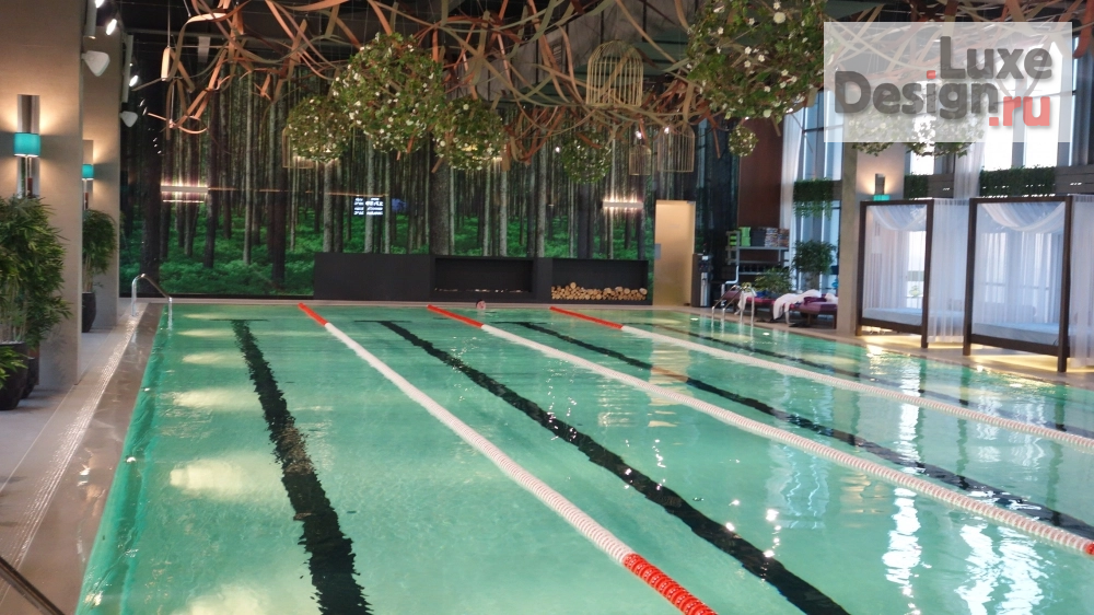 Дизайн интерьера оздоровительного комплекса "SPORT&SPA BALANCE фитнес центр на высоте" (фото 12)