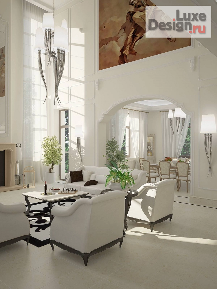 Дизайн интерьера коттеджа "Классический загородный дом "Березки -2"" (фото 34)