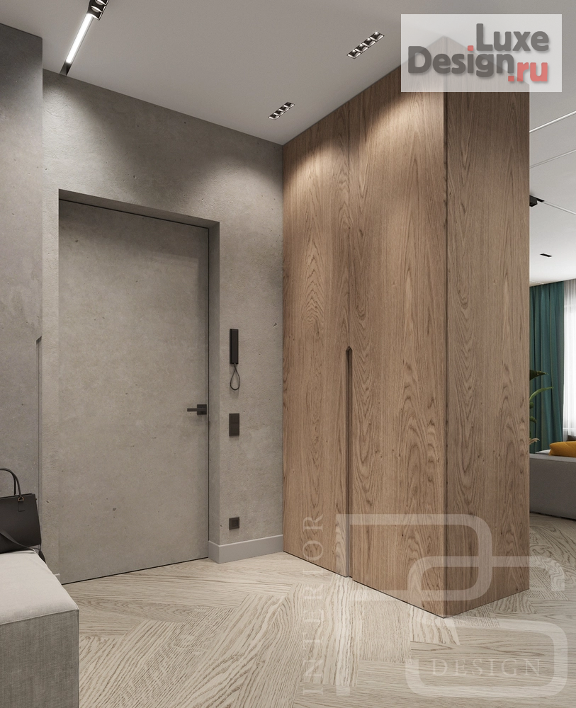 Дизайн интерьера двухкомнатной квартиры "Квартира в Санкт-Петербурге (ЖК Притяжение) " (фото 10)