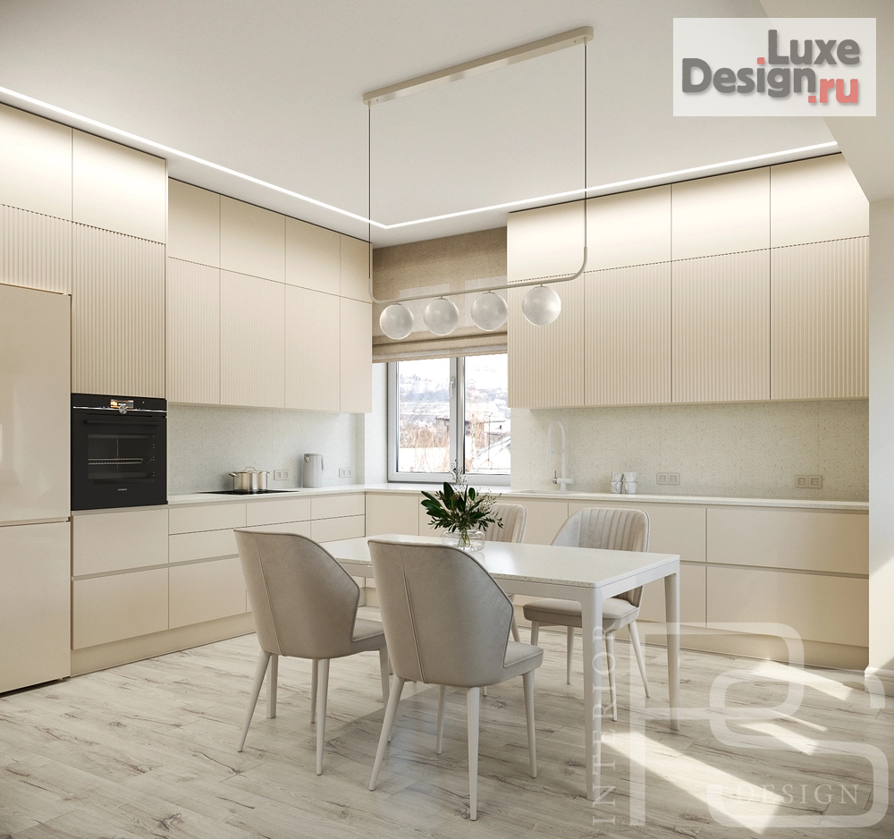 Дизайн интерьера трехкомнатной квартиры "Квартира для пары " (фото 2)