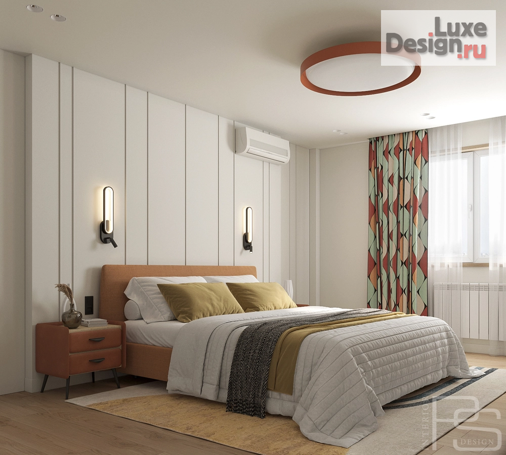 Дизайн интерьера трехкомнатной квартиры "Квартира в стиле джапанди" (фото 10)