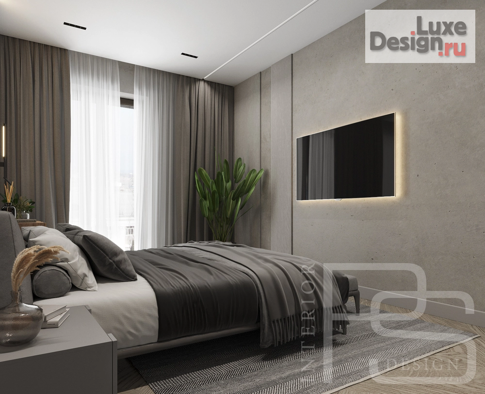 Дизайн интерьера двухкомнатной квартиры "Квартира в Санкт-Петербурге (ЖК Притяжение) " (фото 13)