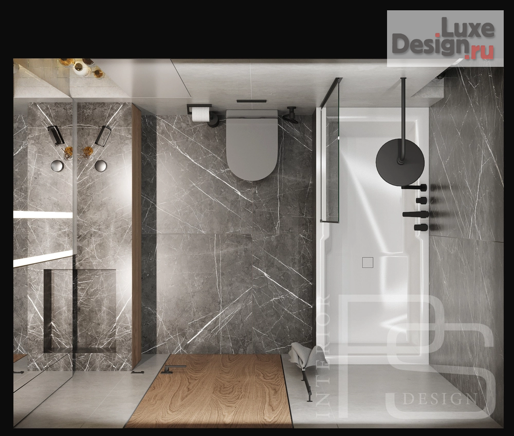 Дизайн интерьера двухкомнатной квартиры "Квартира в Санкт-Петербурге (ЖК Притяжение) " (фото 22)