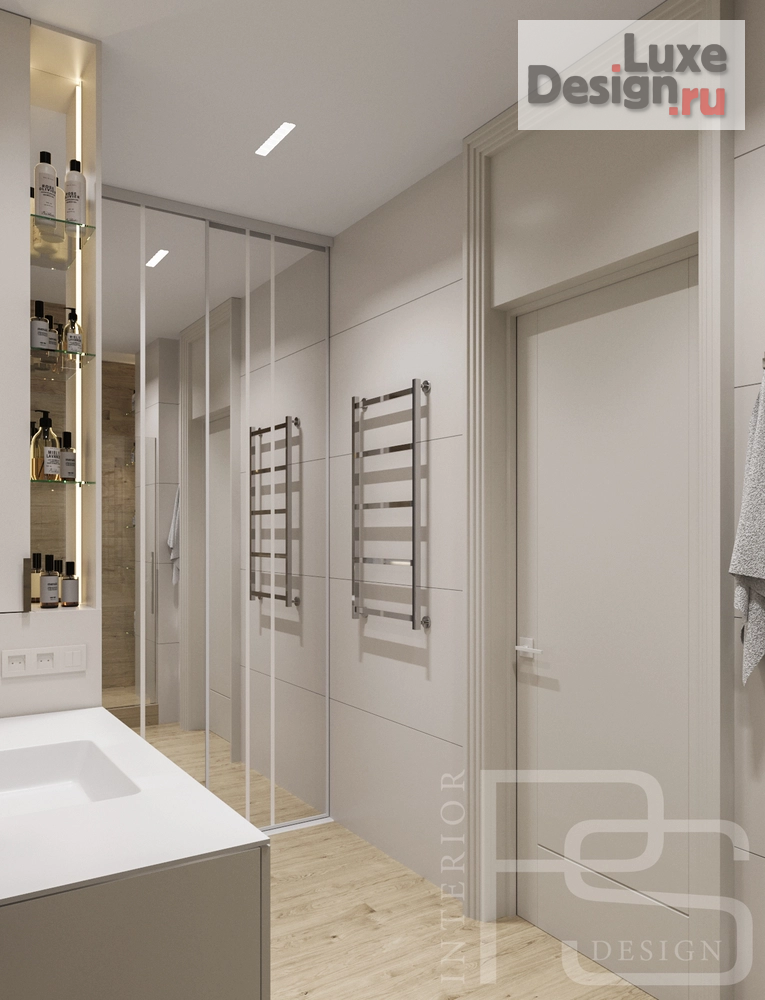 Дизайн интерьера трехкомнатной квартиры "Квартира для пары " (фото 16)