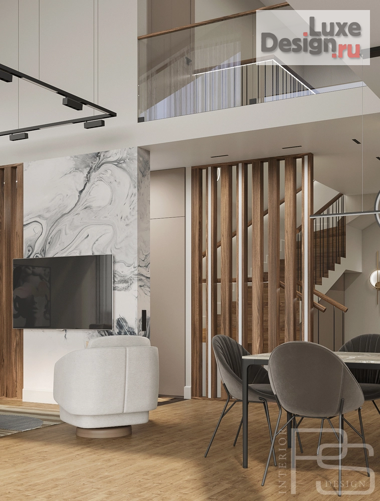 Дизайн интерьера коттеджа "Коттедж в Сочи " (фото 5)