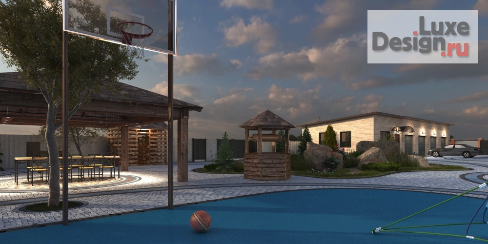 Ландшафтный дизайн "Частная усадьба, ландшафтный дизайн " (фото 7)