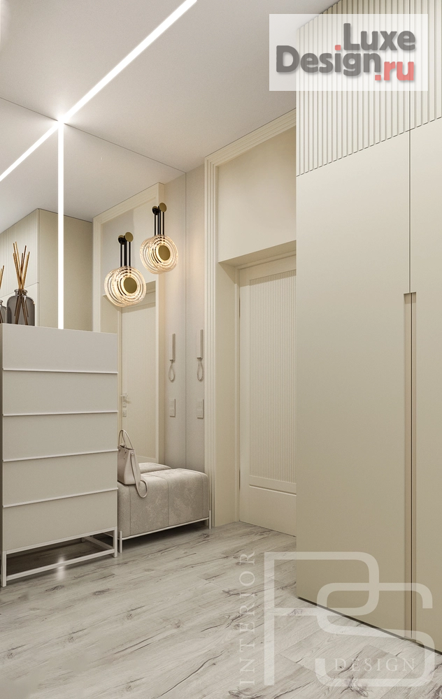 Дизайн интерьера трехкомнатной квартиры "Квартира для пары " (фото 9)