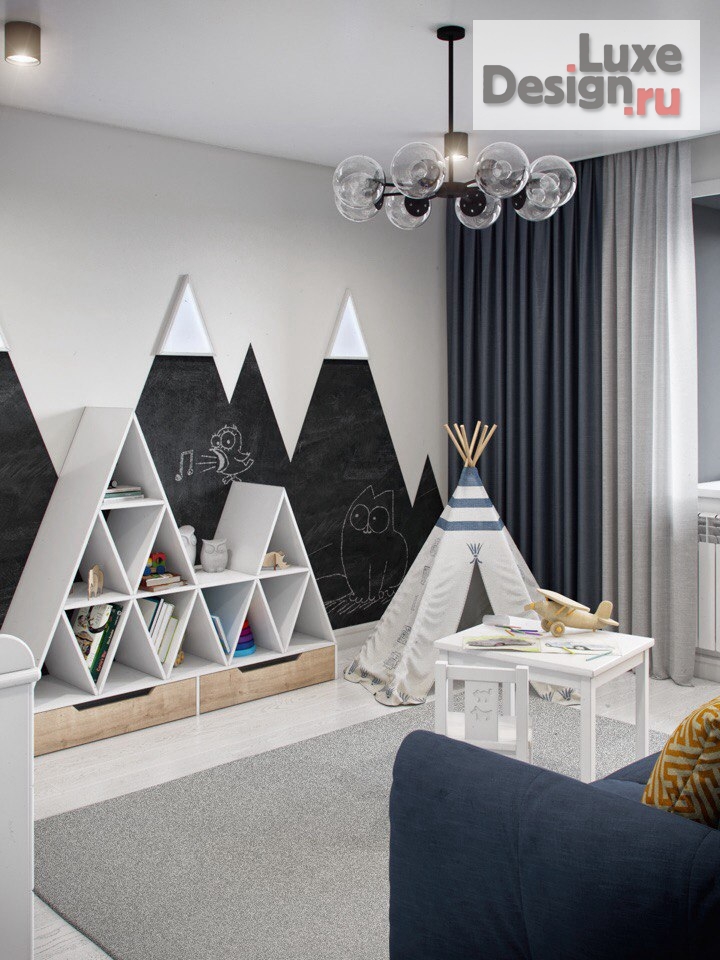 Дизайн интерьера детской "Проект детской" (фото 1)