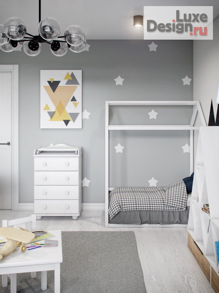 Дизайн интерьера детской "Проект детской" (фото 2)