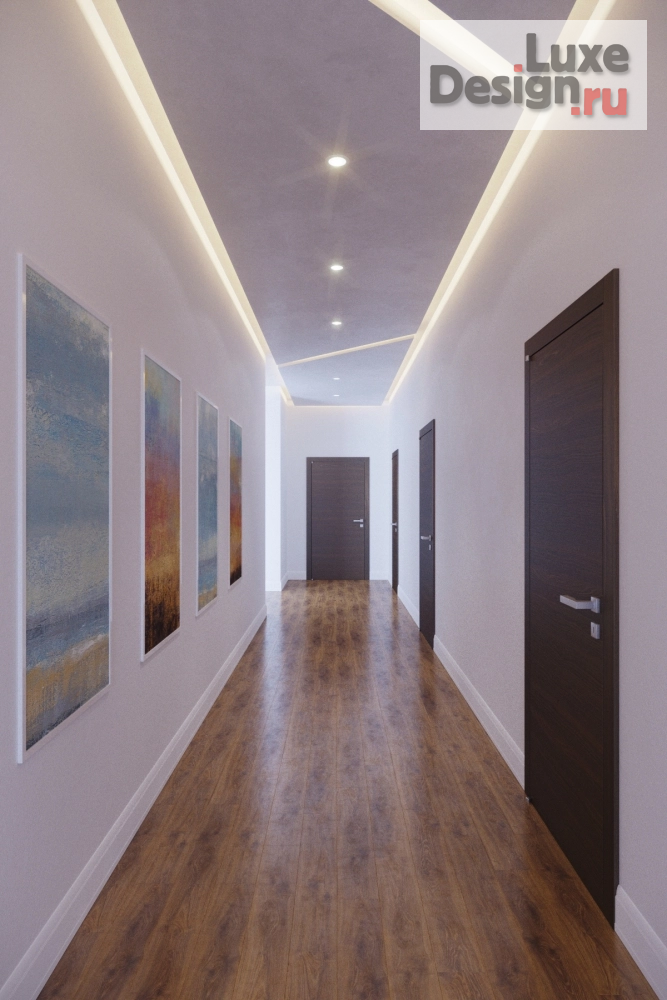 Дизайн интерьера коттеджа "Дизайн-проект жилого дома в современном стиле." (фото 9)