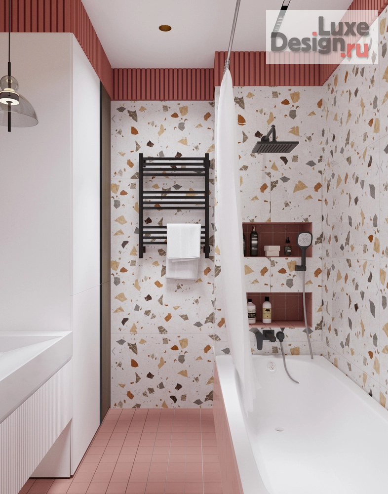 Дизайн интерьера двухкомнатной квартиры "Дизайн Квартиры в ЖК Scandis Ozero для молодой девушки" (фото 21)