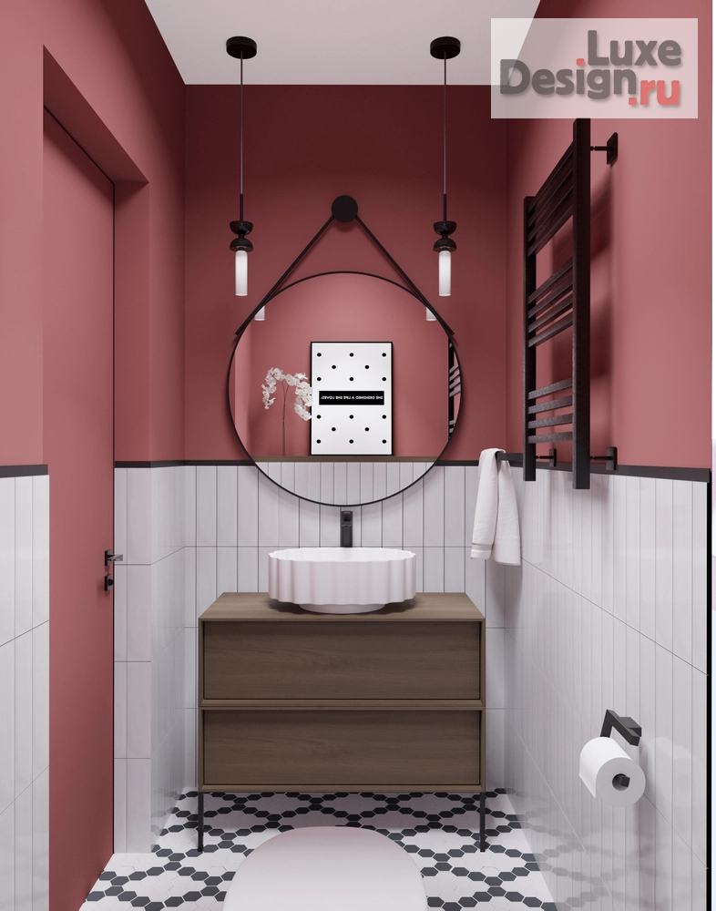 Дизайн интерьера двухкомнатной квартиры "Дизайн Квартиры в ЖК Scandis Ozero для молодой девушки" (фото 24)