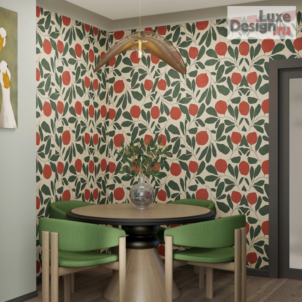 Дизайн интерьера трехкомнатной квартиры "ЖК на ул. Молокова" (фото 2)