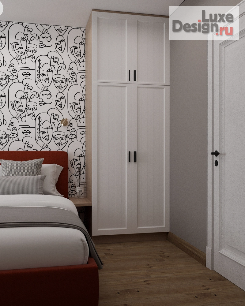 Дизайн интерьера трехкомнатной квартиры "ЖК на ул.Спандаряна" (фото 19)