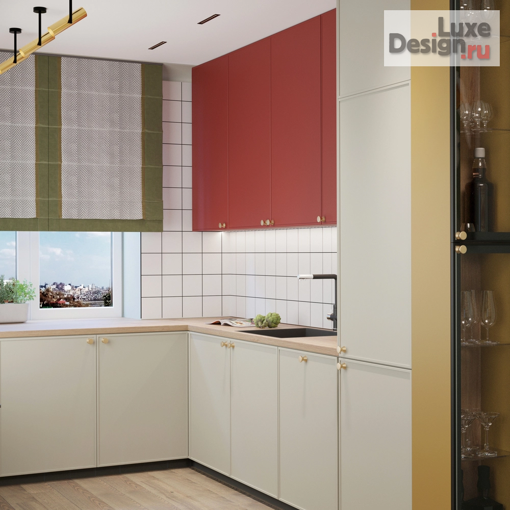 Дизайн интерьера трехкомнатной квартиры "ЖК на ул. Молокова" (фото 3)