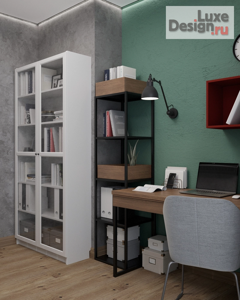 Дизайн интерьера трехкомнатной квартиры "ЖК на ул.Спандаряна" (фото 12)