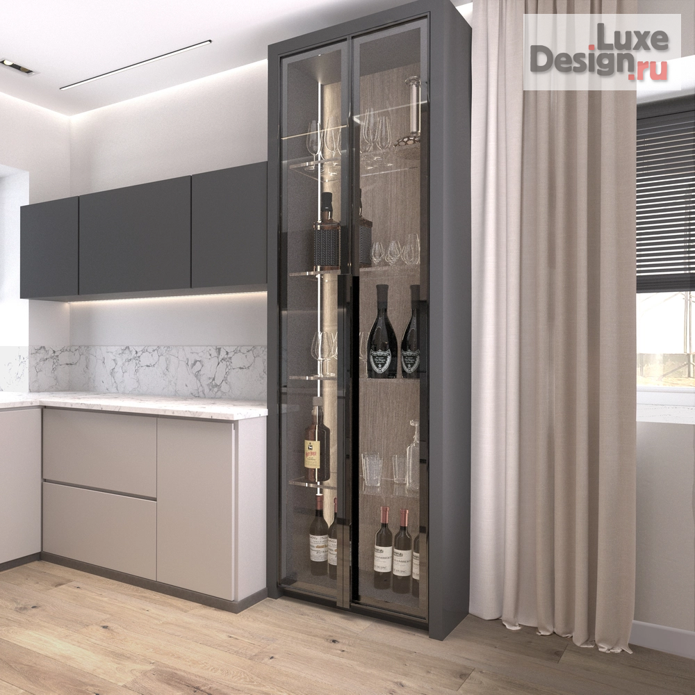 Дизайн интерьера загородного дома "Дизайн дома в современном стиле" (фото 4)