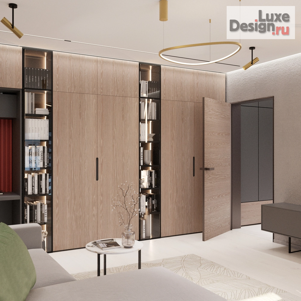 Дизайн интерьера двухкомнатной квартиры "Небольшая уютная квартира расположенная в живописном месте нашего города, с видом на сосны и горы " (фото 4)