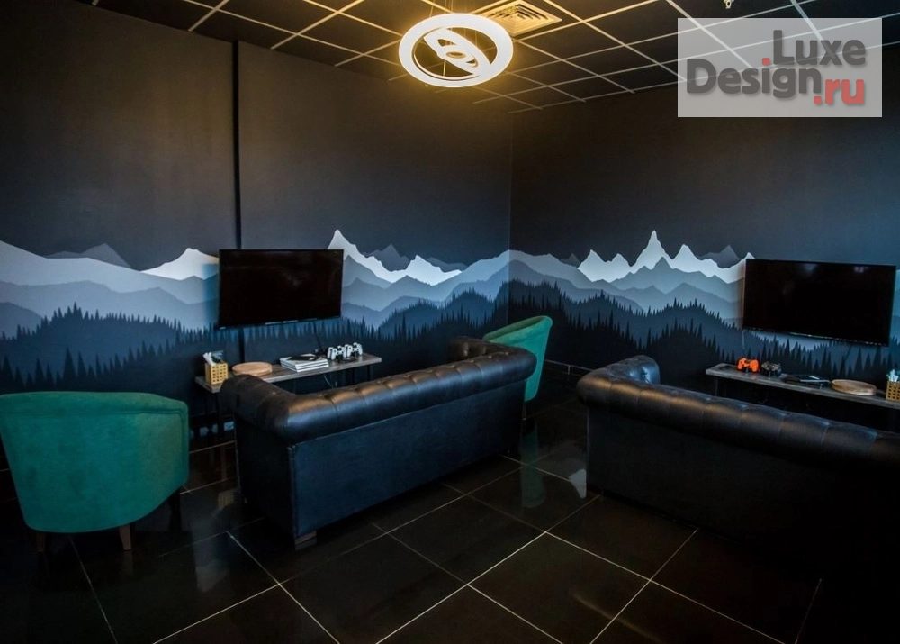 Дизайн интерьера кафе "Лаундж-бар "Тайга"" (фото 5)