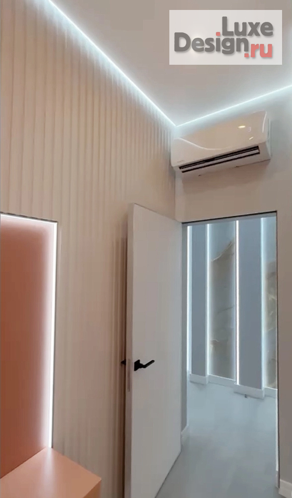 Дизайн интерьера четырехкомнатной квартиры ""Краски осени​" Дизайн​ проект квартиры в ЖК Преображенский" (фото 18)