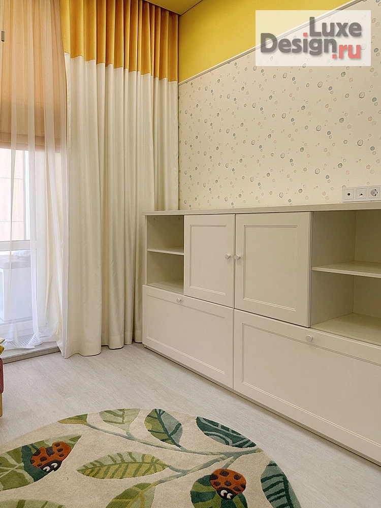 Дизайн интерьера четырехкомнатной квартиры ""Краски осени​" Дизайн​ проект квартиры в ЖК Преображенский" (фото 23)