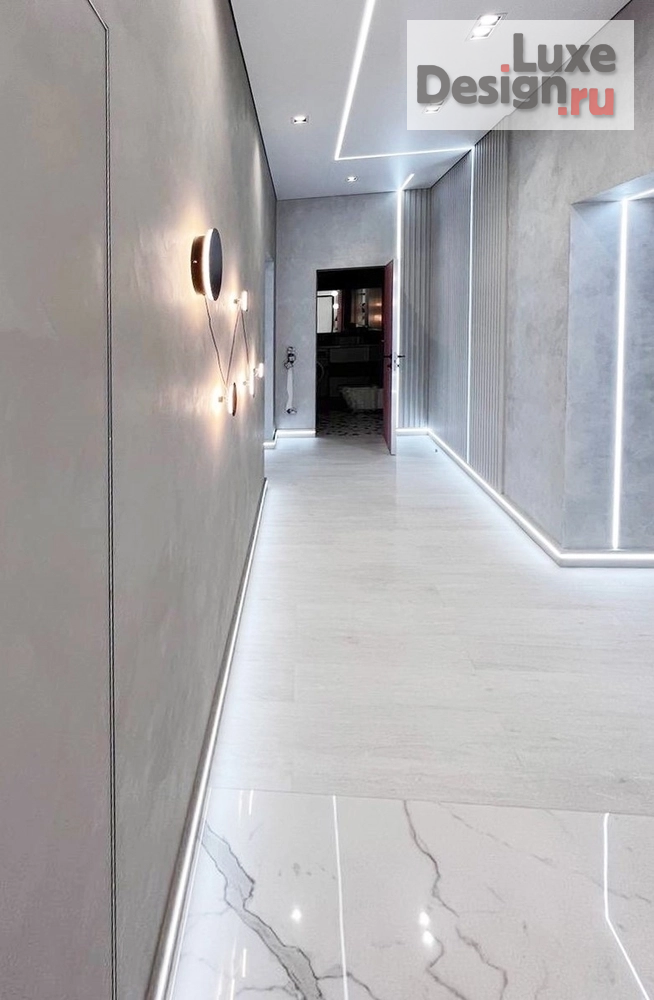 Дизайн интерьера четырехкомнатной квартиры ""Краски осени​" Дизайн​ проект квартиры в ЖК Преображенский" (фото 9)