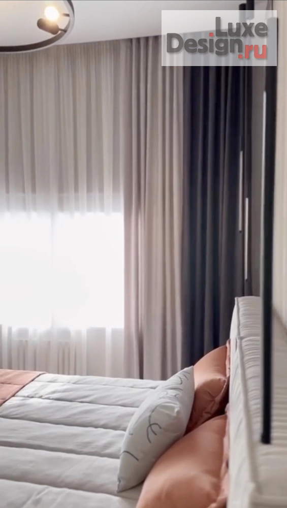 Дизайн интерьера четырехкомнатной квартиры ""Краски осени​" Дизайн​ проект квартиры в ЖК Преображенский" (фото 31)